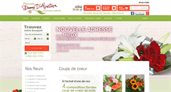 Desktop Screenshot of alcantarafleuriste.com